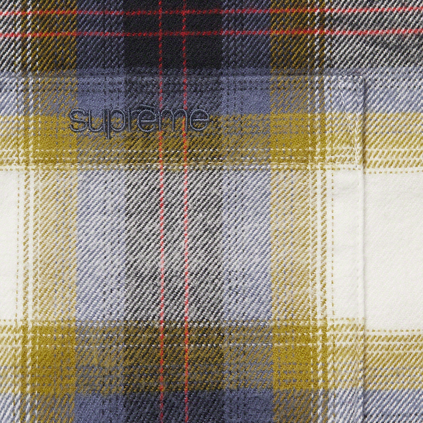 Brushed Plaid Flannel Shirt view 4